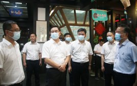 紹興市委書記盛閱春來(lái)公司調(diào)研