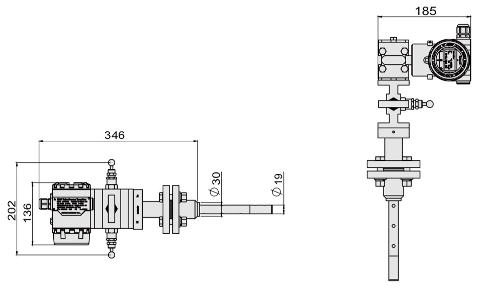 ACU10F一體化多變量V巴質(zhì)量流量計(jì)